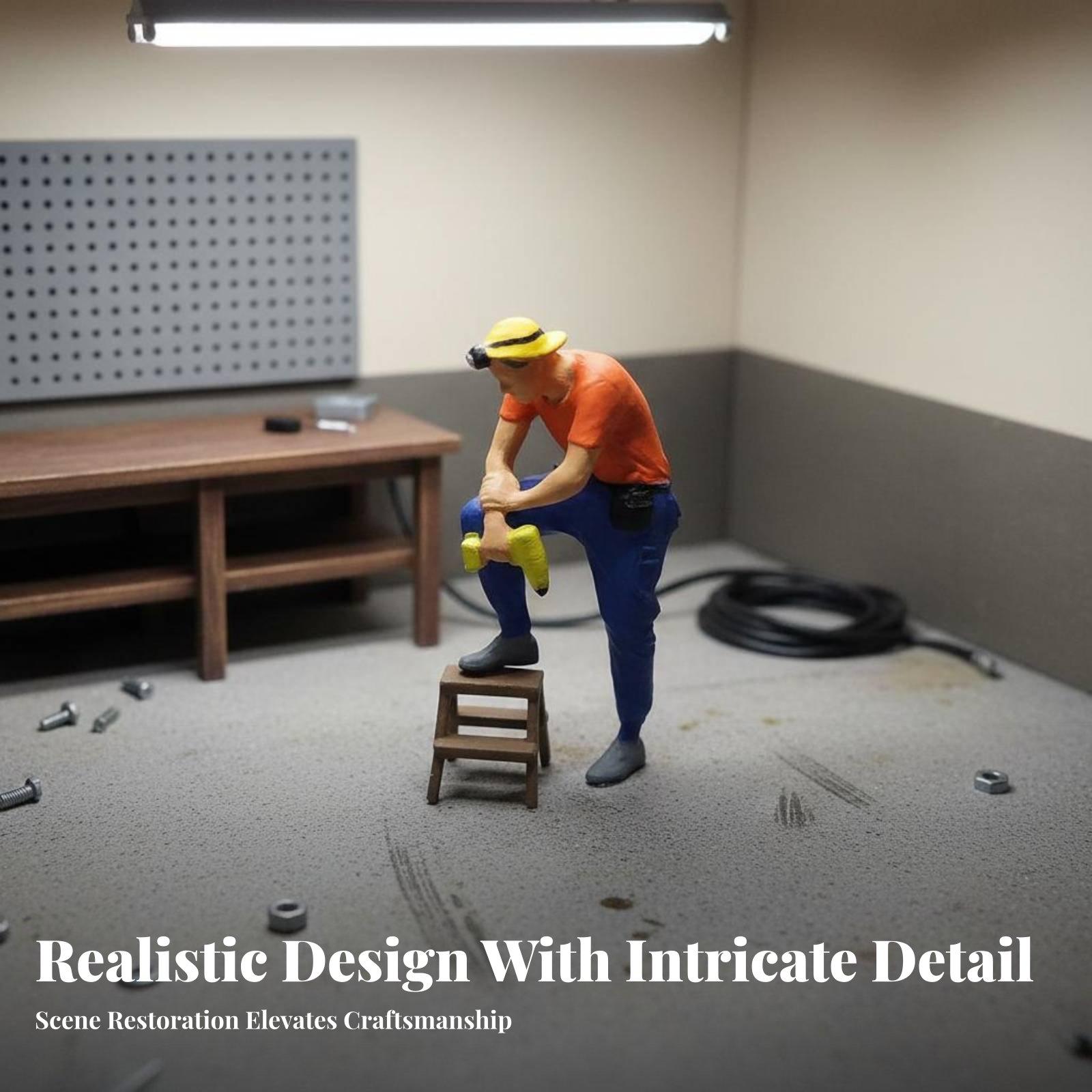 Hand Crafted Resin Repairman F - Resin Craft Workshop 评论和价格