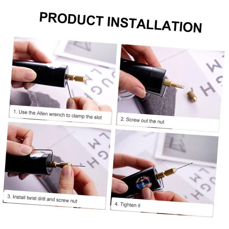 USB Mini Rotary Drill 3 Bit Se - Resin Craft Workshop 评论和价格