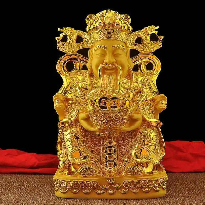 Feng Shui Gold God of Wealth L - Crafting Resin 评论和价格
