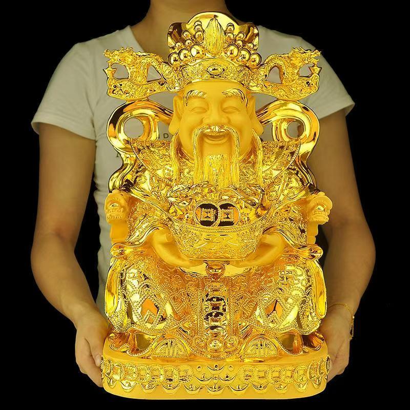 Feng Shui Gold God of Wealth L - Crafting Resin 评论和价格