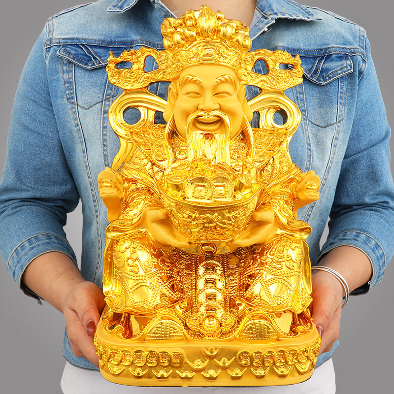 Feng Shui Gold God of Wealth L - Crafting Resin 评论和价格