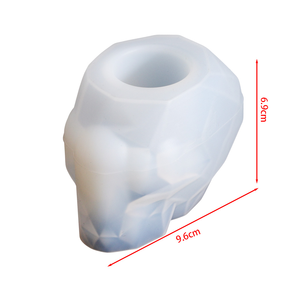 Skull Shape Mold Pen Holder Si - Resin Craft Ideas 评论和价格