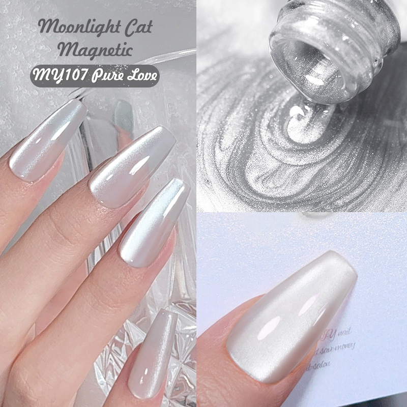 BORN PRETTY 6PCS Moonlight Cat - Resin Glitter Pack 评论和价格