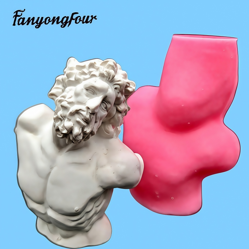 Laokong half body silicone mol - Resin Craft Ideas 评论和价格