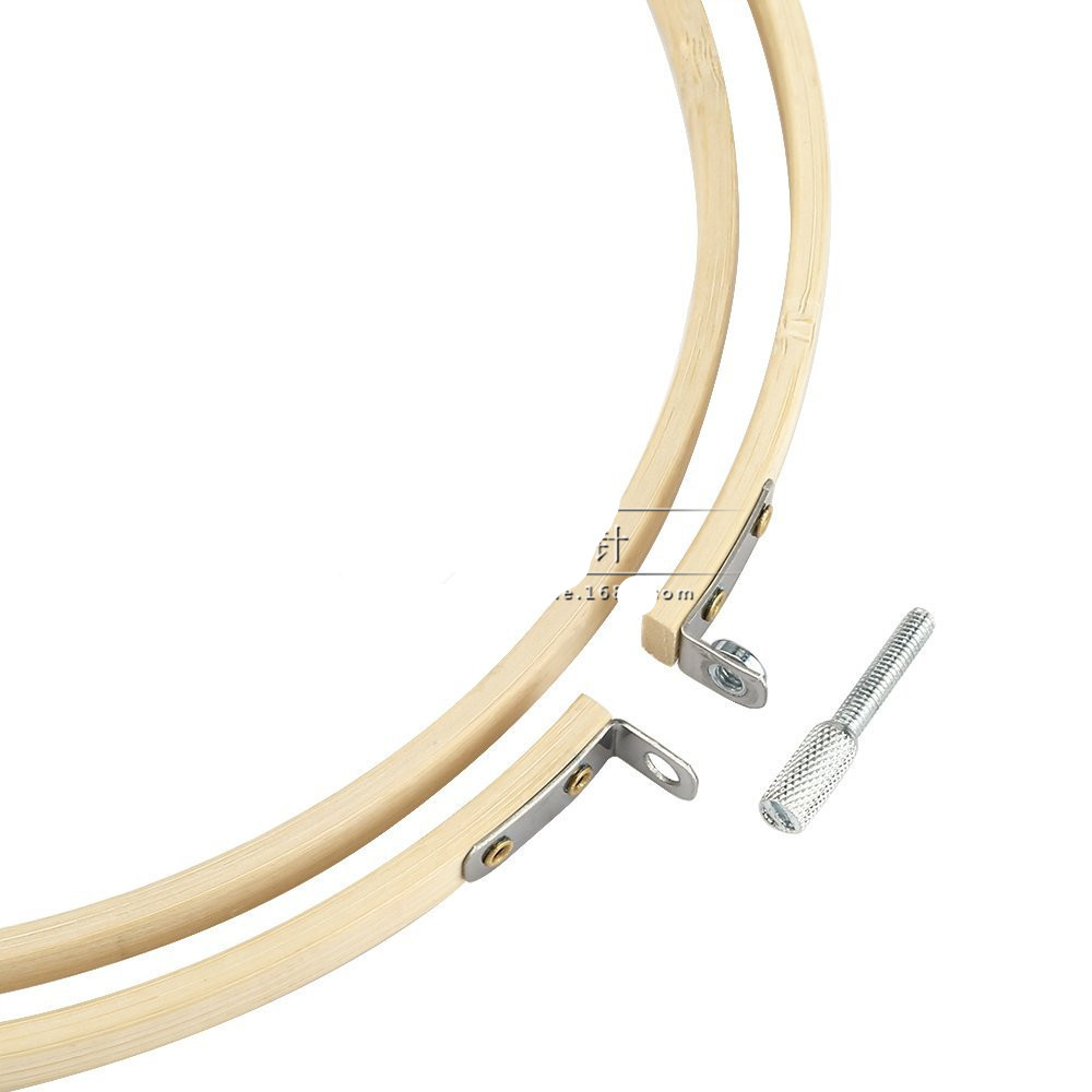 30cm DIY Embroidery Hoop Tool  - Wood Ring Blank 评论和价格