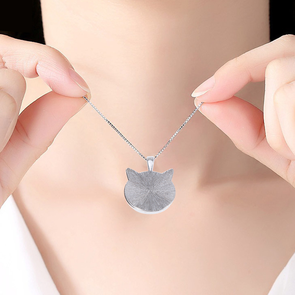 10Pcs Cat Ear Bezel Pendant Tr - Resin Crafts Diy 评论和价格