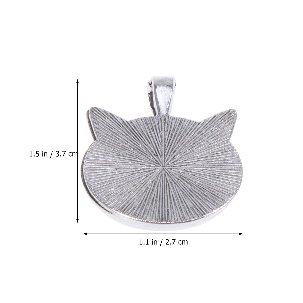 10Pcs Cat Ear Bezel Pendant Tr - Resin Crafts Diy 评论和价格