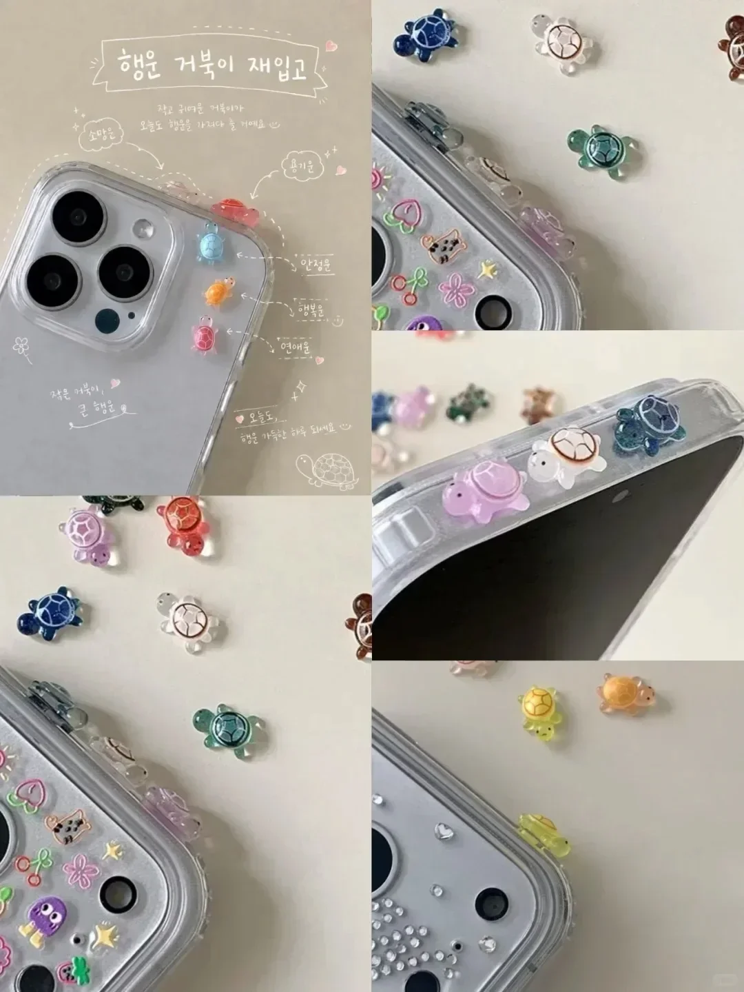 100Pcs/ Lucky Turtle Resin Cha - Resin Crafts Diy 评论和价格