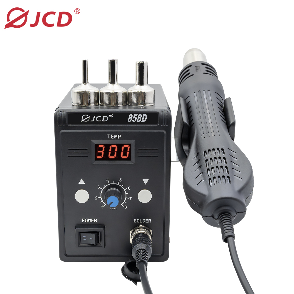 JCD Hot Air Gun 858D 700W BGA  - Heat Gun Small 评论和价格