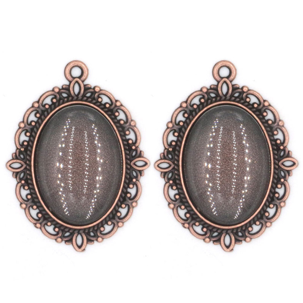 50Pcs Gemstone Pendant Vintage - Resin Crafts Diy 评论和价格